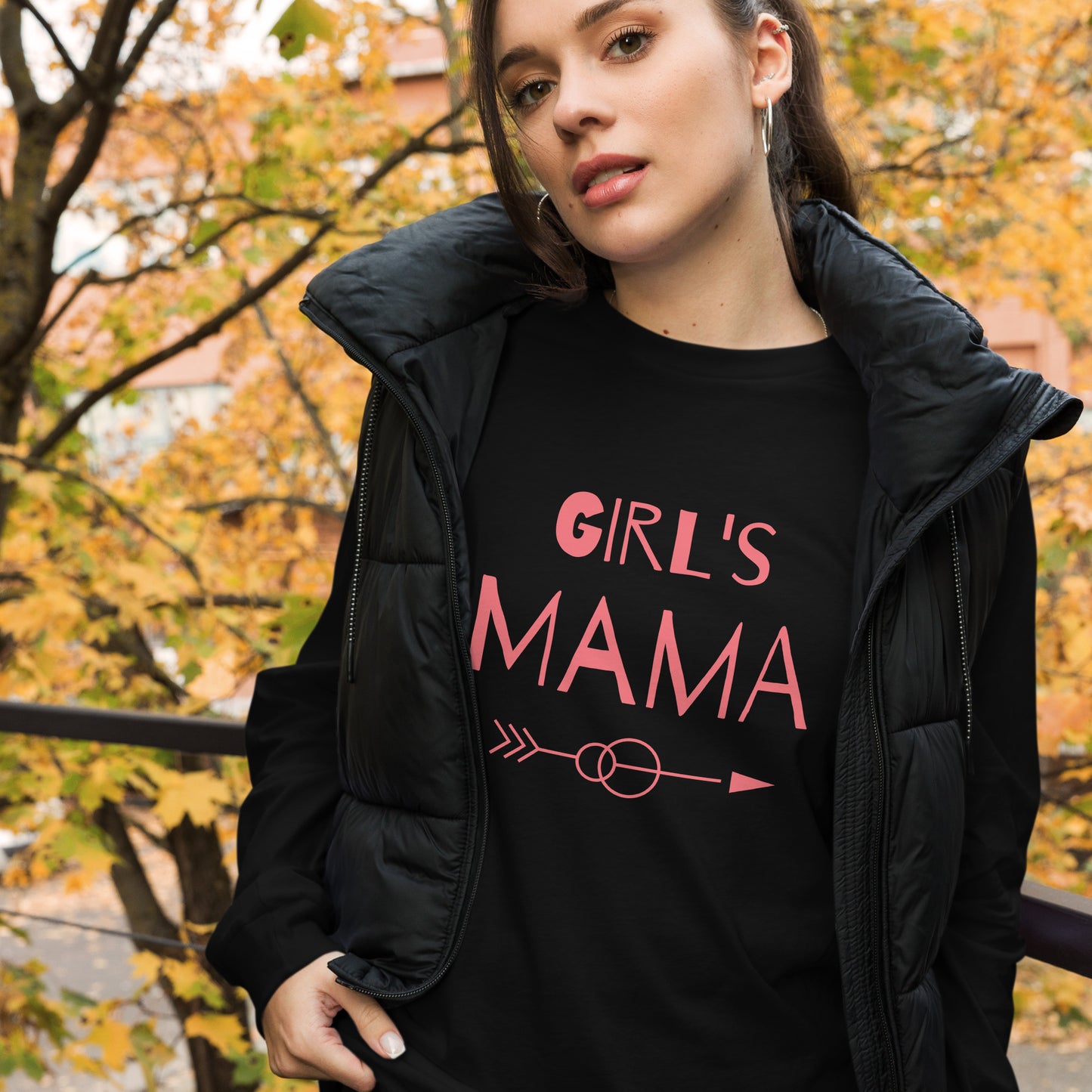 Girl's Mama Long Sleeve Tee