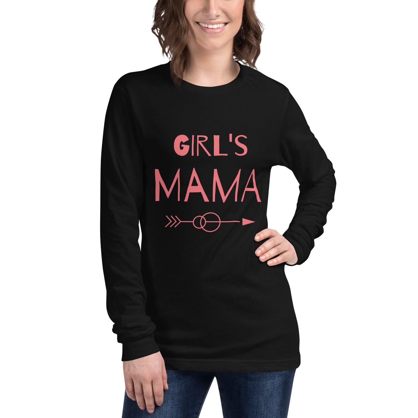 Girl's Mama Long Sleeve Tee