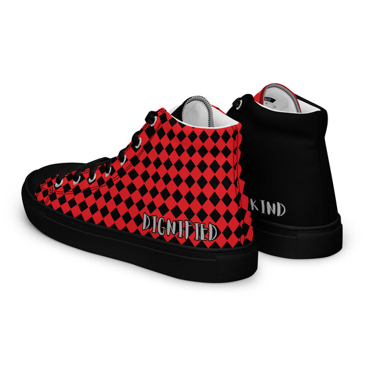 Powerful/Worthy Checker High Tops (W)