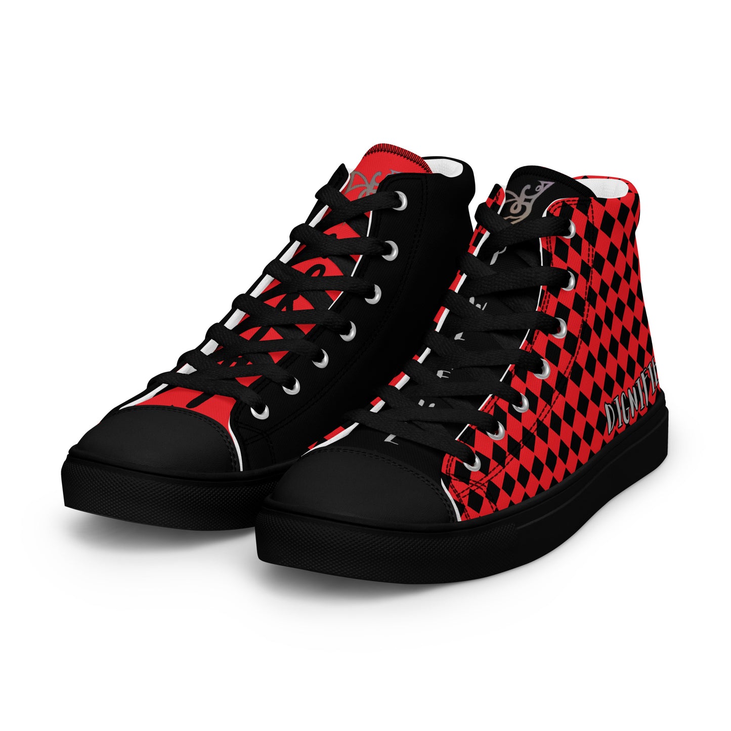 Powerful/Worthy Checker High Tops (W)