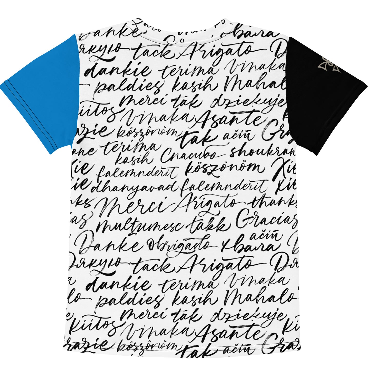 Black and Blue Gratitude Tee