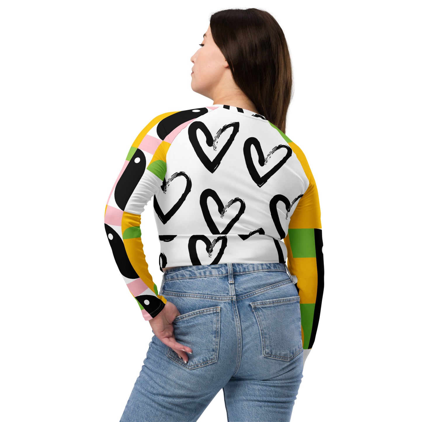 Eco Friendly Love Crop Top